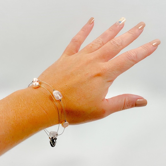 Brand New Silpada Sterling Silver Pink Pearl Necklace - Picture 4 of 8